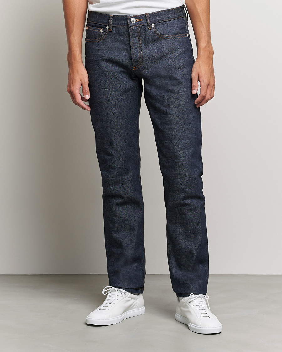 Herren | Jeans | A.P.C. | Petit Standard Jeans Dark Indigo