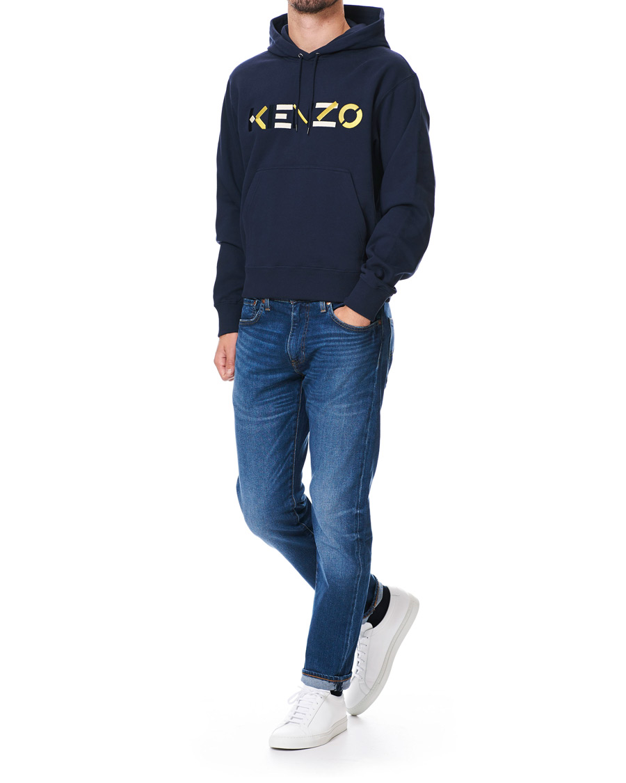 kenzo multi logo hoodie