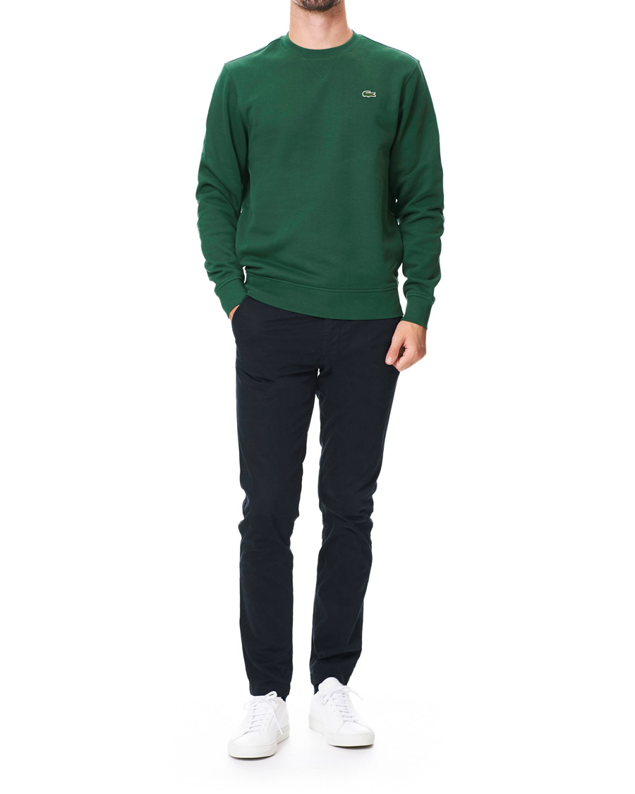 Lacoste live crew neck on sale sweatshirt