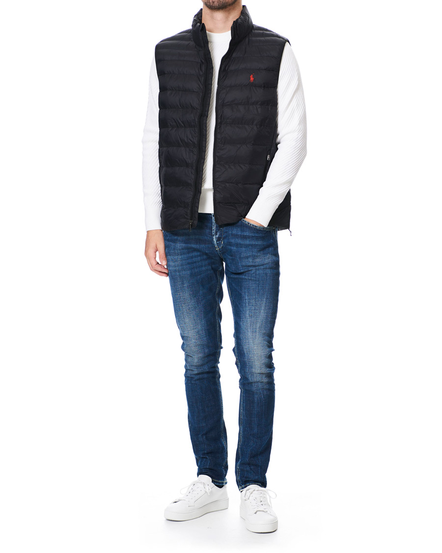 ralph lauren vest black