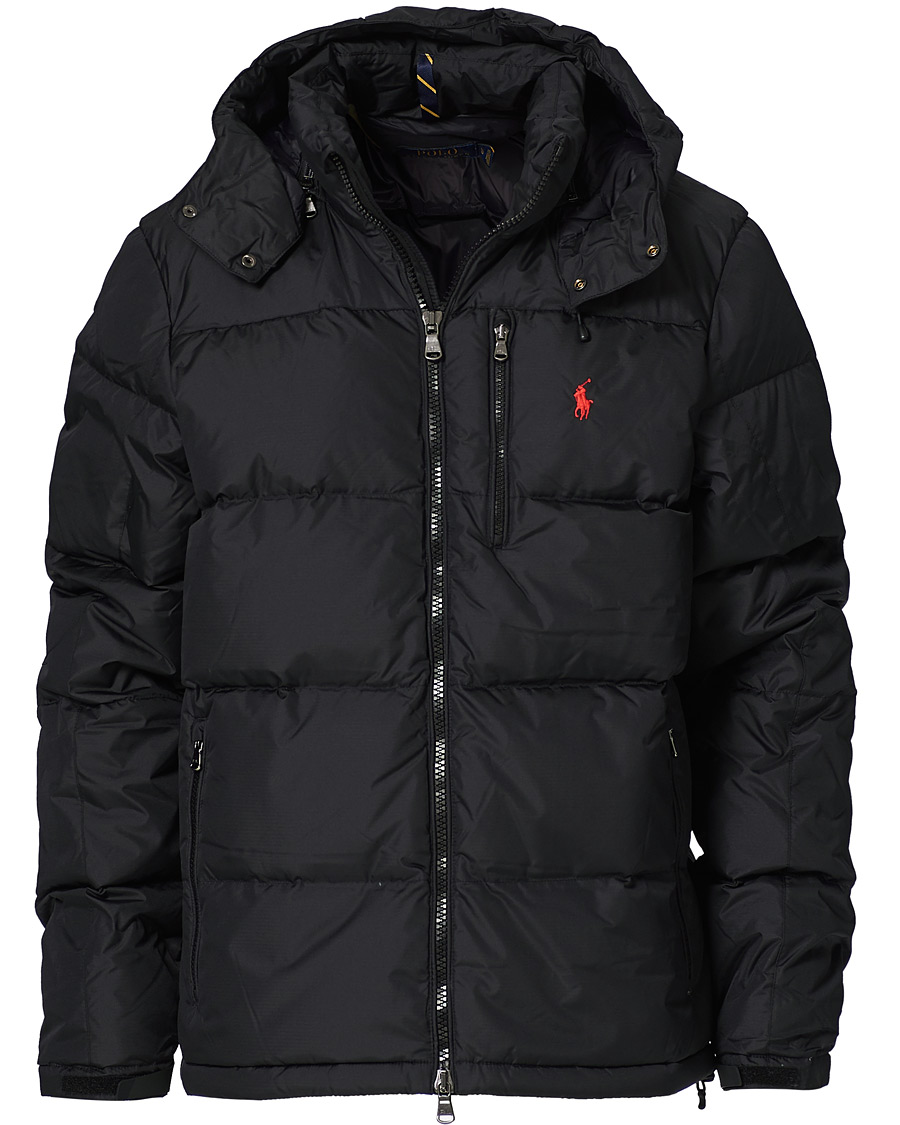 Black polo puffer on sale