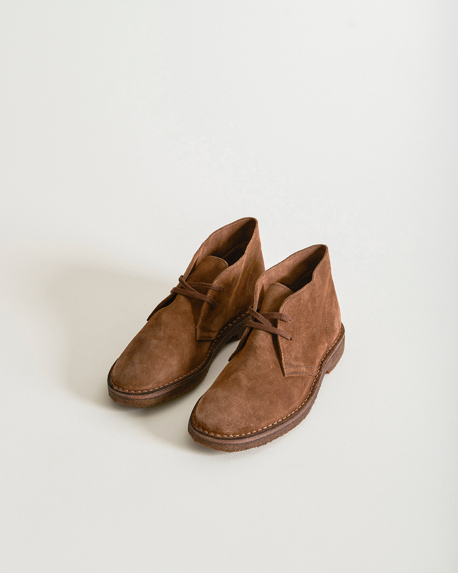 Herren | Alla produkter | Drake\'s | Clifford Suede Desert Boots Light Brown