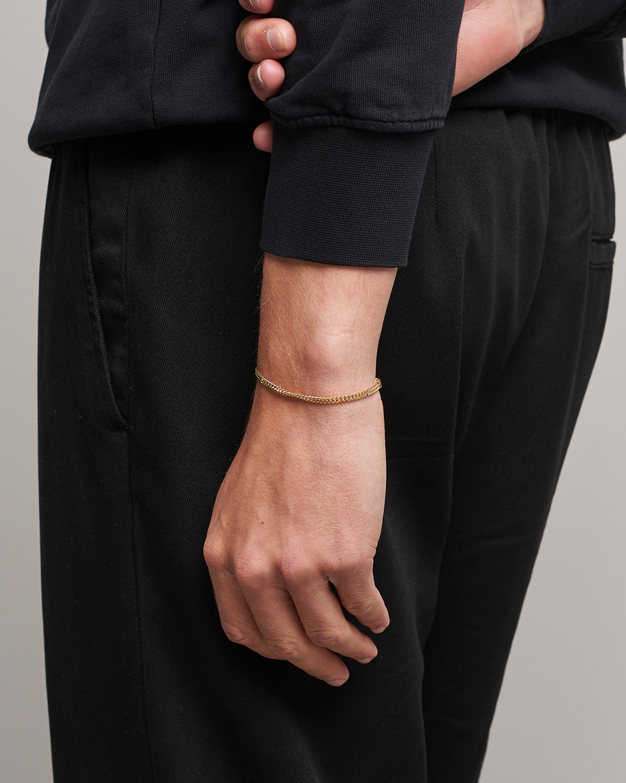 Herren | Kategorie | Tom Wood | Curb Bracelet M Gold