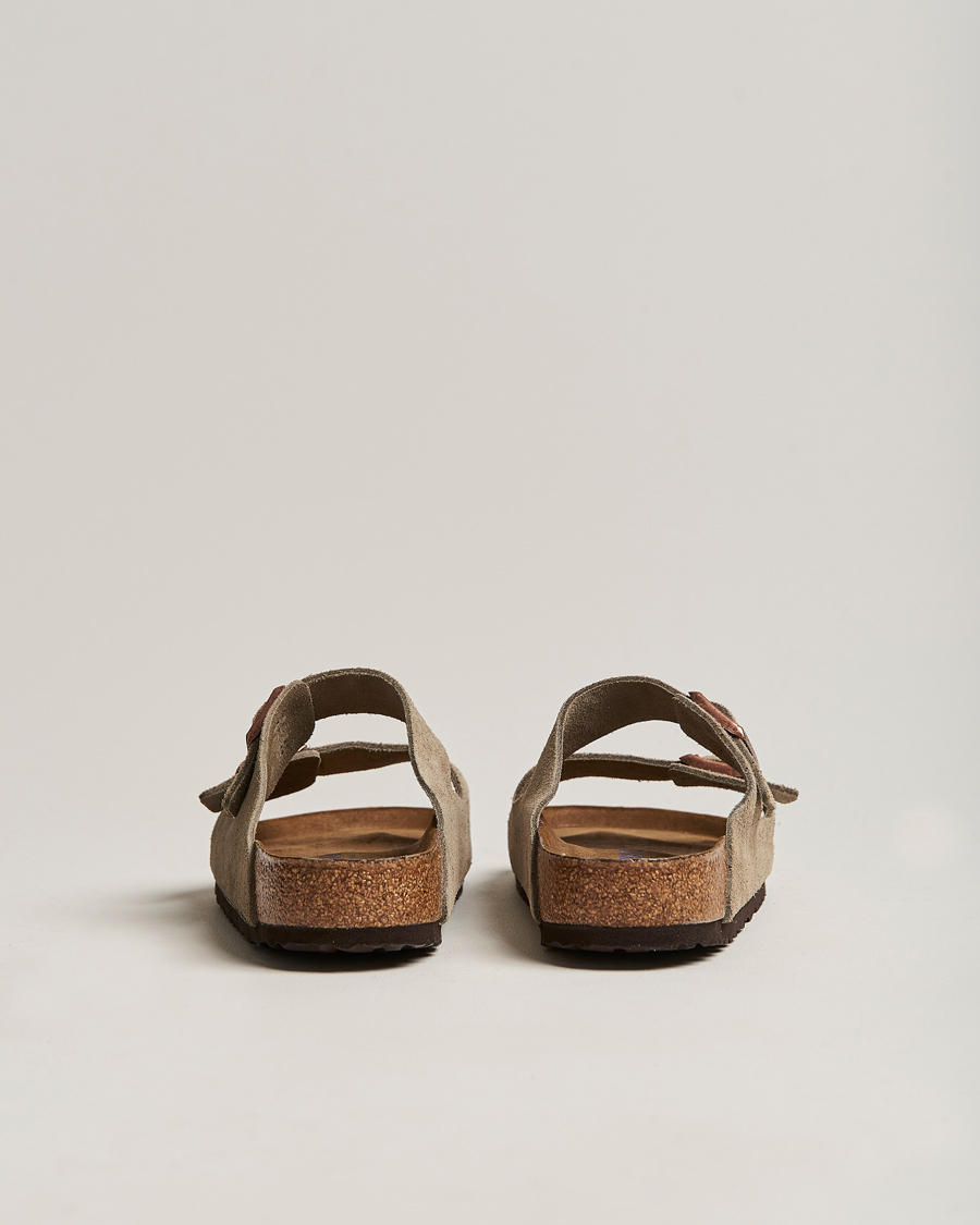 BIRKENSTOCK Arizona Soft Footbed Taupe Suede