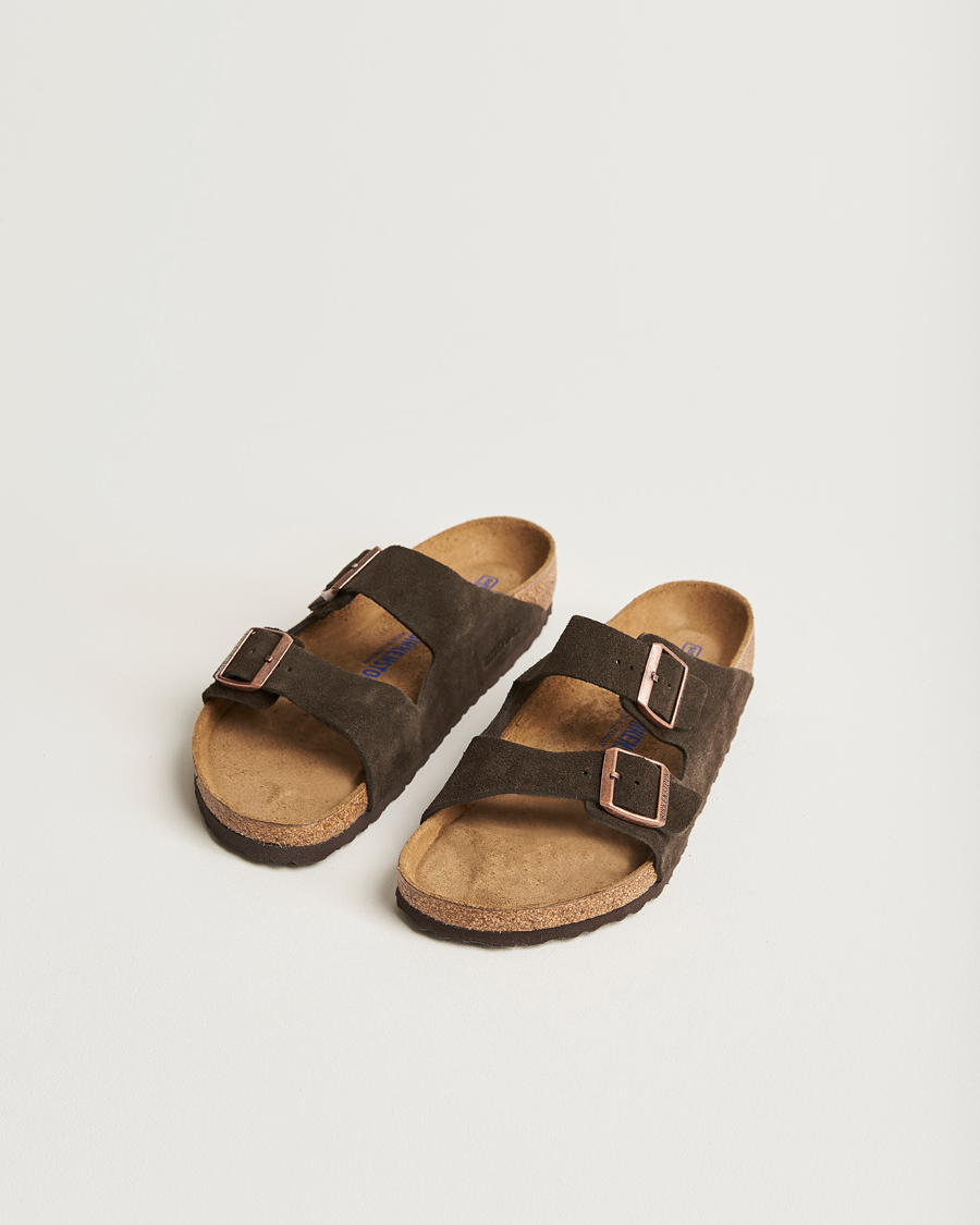 BIRKENSTOCK Arizona Soft Footbed Mocha Suede