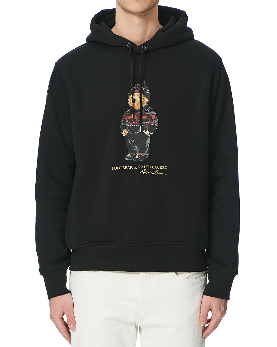 lunar new year polo bear fleece hoodie