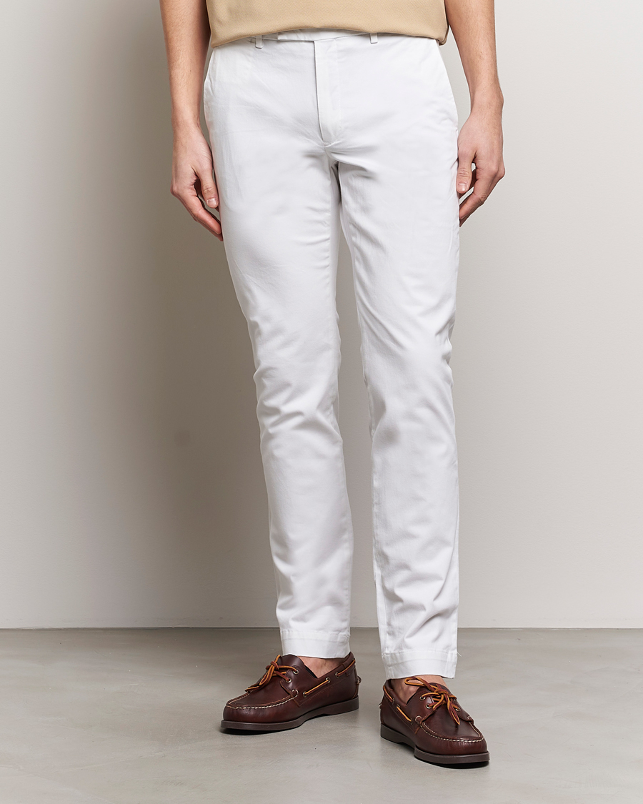 Herren | Polo Ralph Lauren | Polo Ralph Lauren | Slim Fit Stretch Chinos White