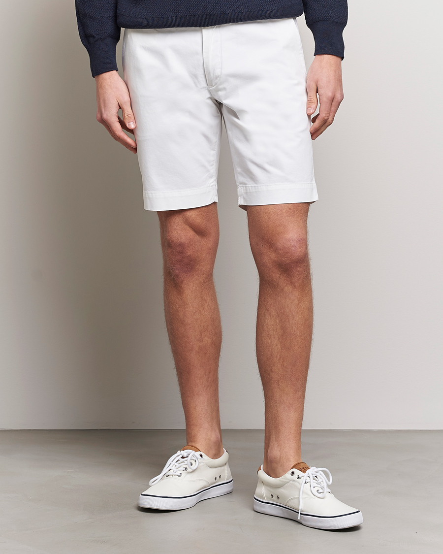 Polo Ralph Lauren Tailored Slim Fit Shorts White