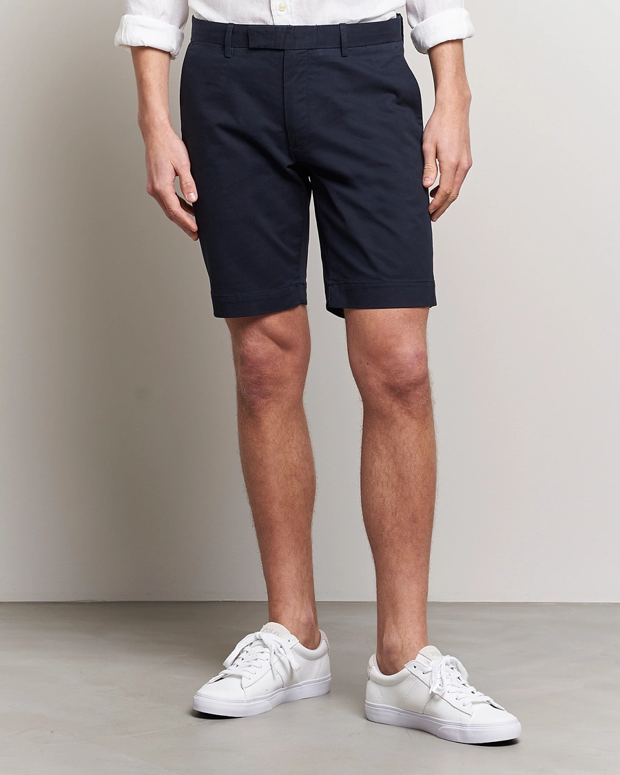 Herren | Alla produkter | Polo Ralph Lauren | Tailored Slim Fit Shorts Aviator Navy