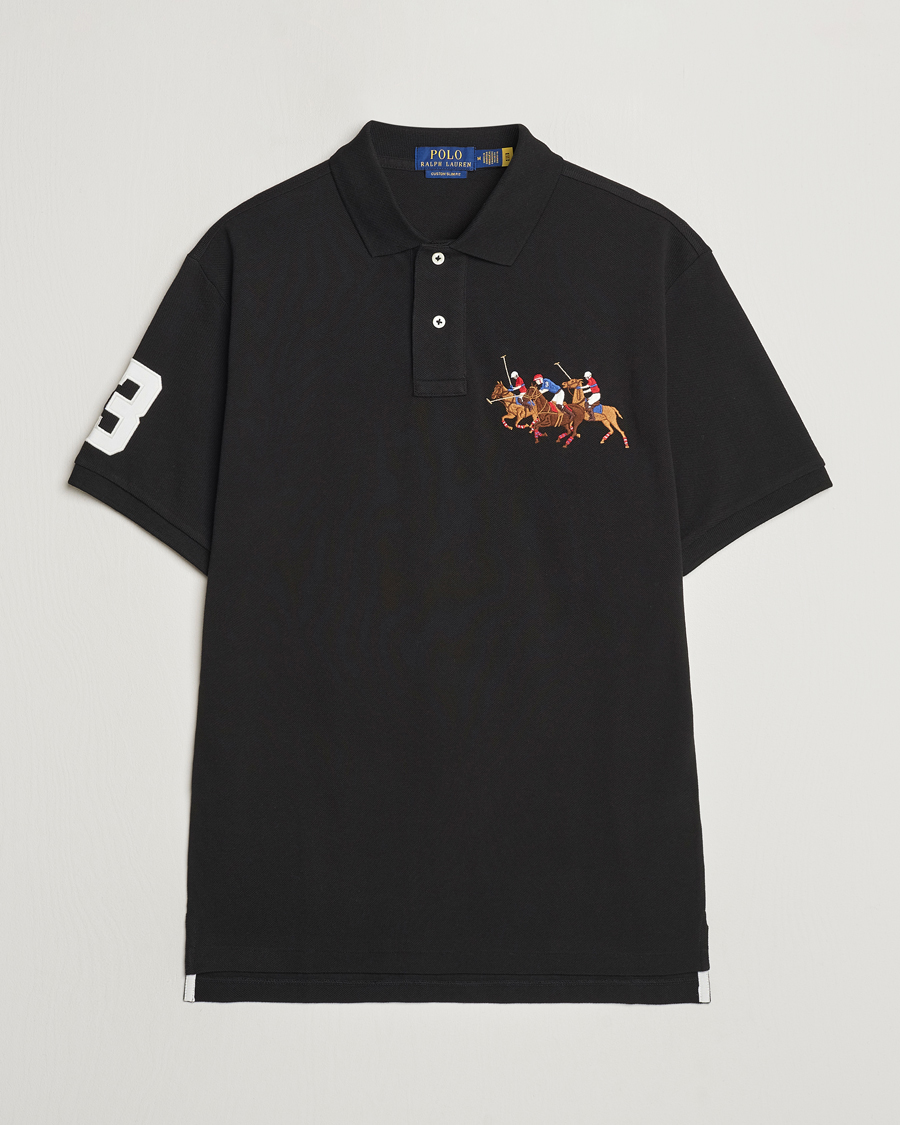 Black ralph lauren shirt short sleeve online