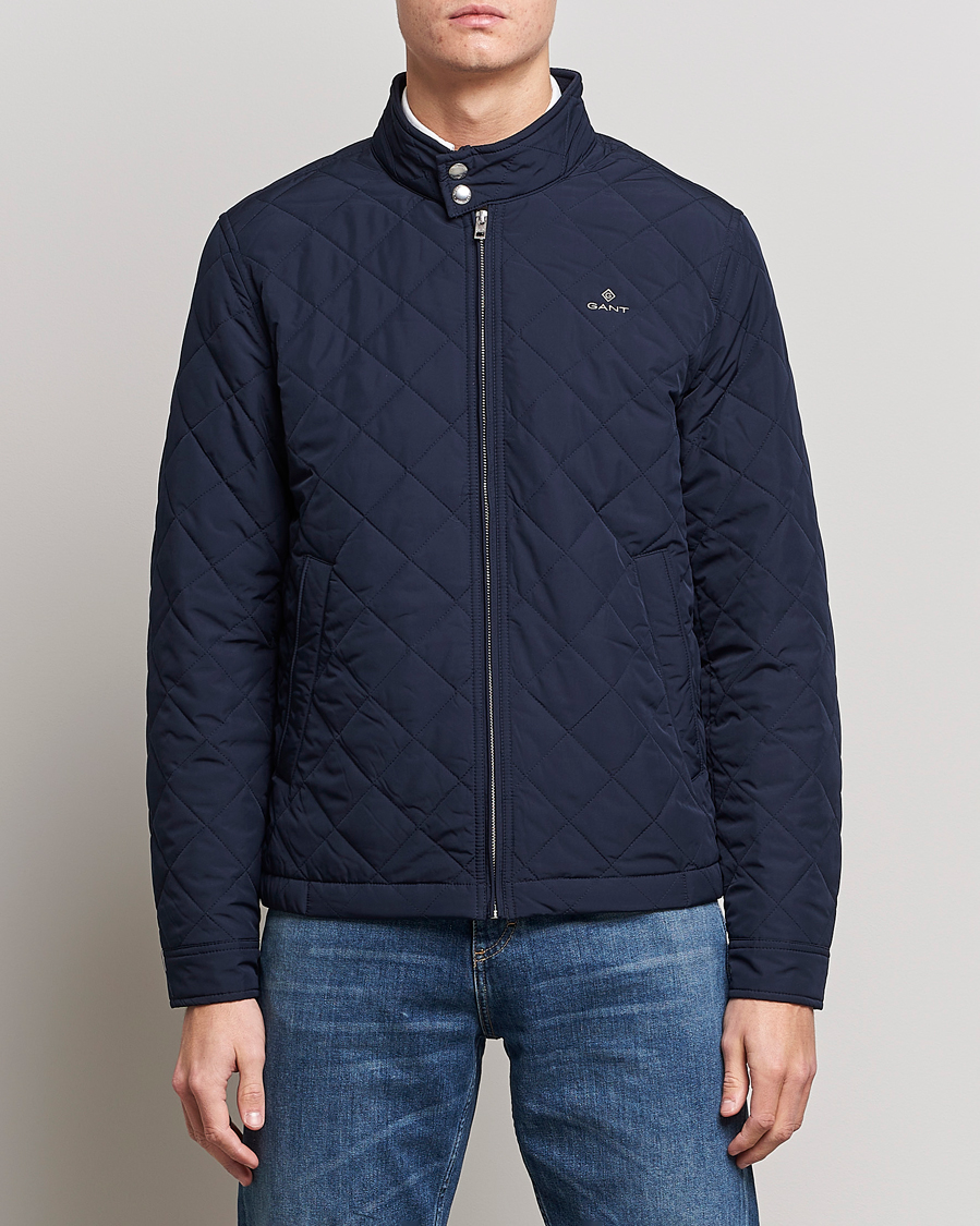 GANT The Quilted Windcheater Evening Blue bei Care of Carl