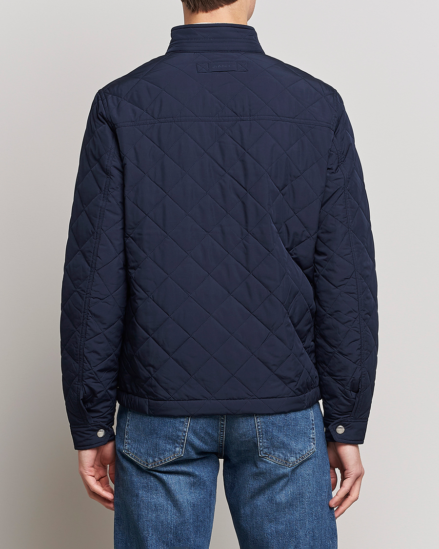 GANT The Quilted Windcheater Evening bei Care Carl Blue of