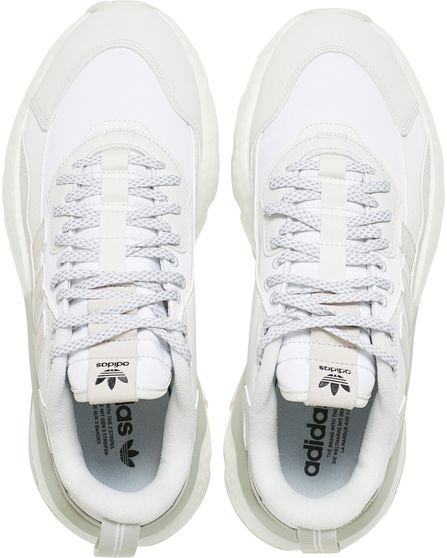 Adidas originals nite jogger trainers white best sale