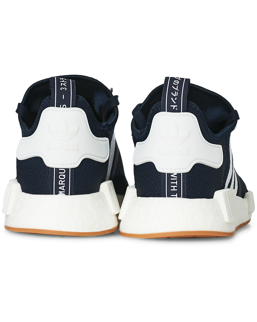 Adidas nmd navy white best sale