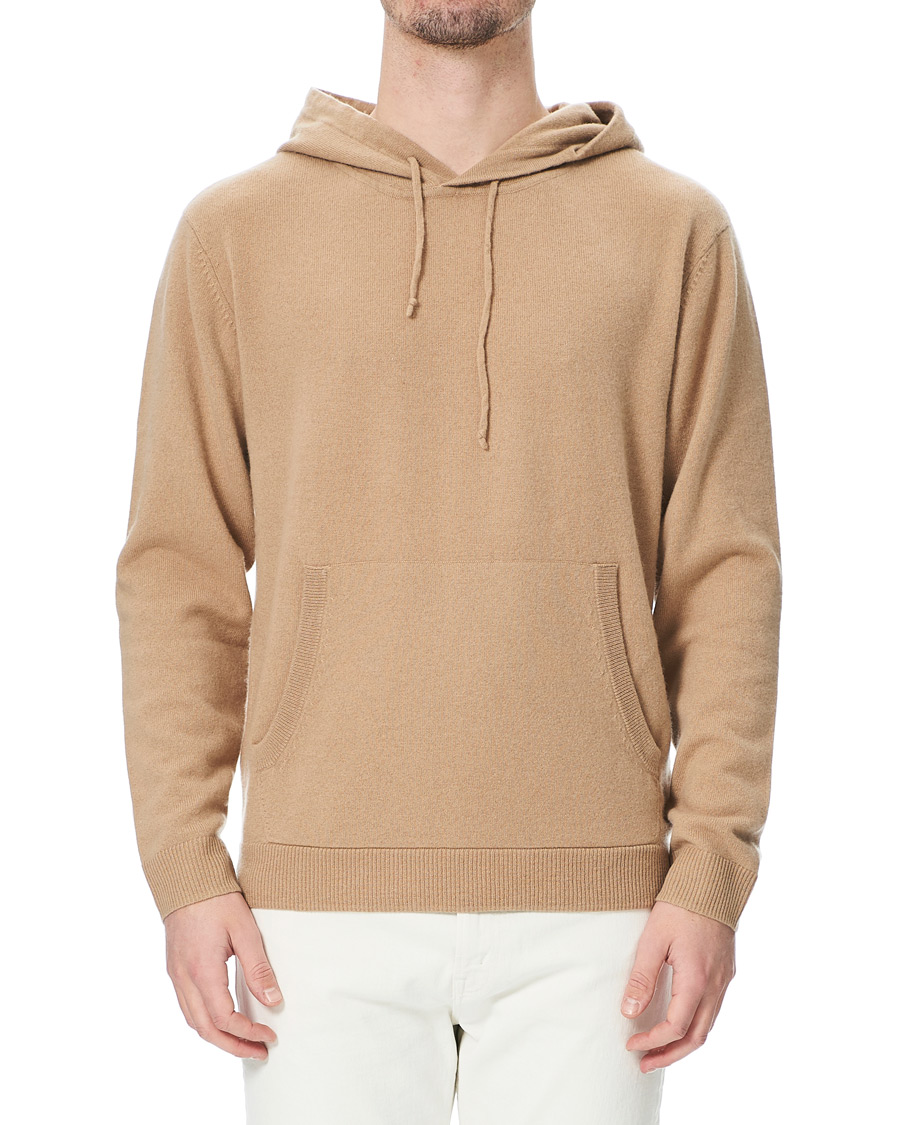 Camel 2025 cashmere hoodie