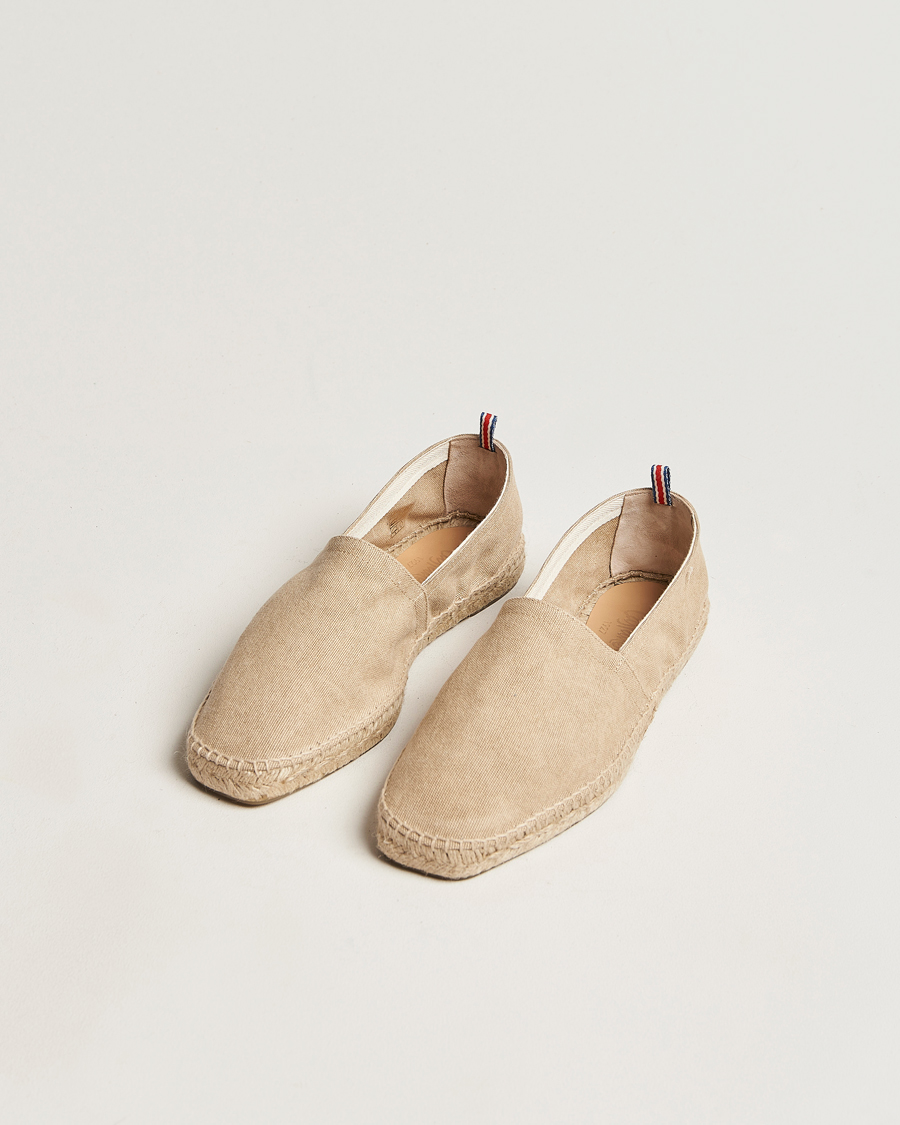 Herren | Espadrillo | Castañer | Pablo Washed Canvas Espadrilles Sand