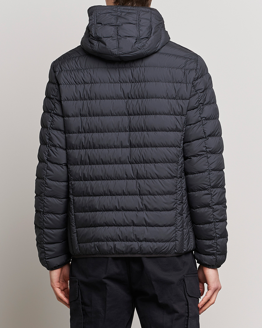 Black lightweight hooded jacket online