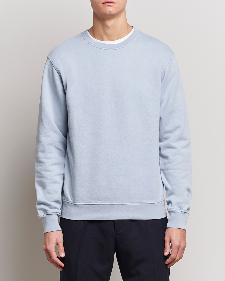 Colorful Standard Classic Organic Crew Neck Sweat Powder Blue bei