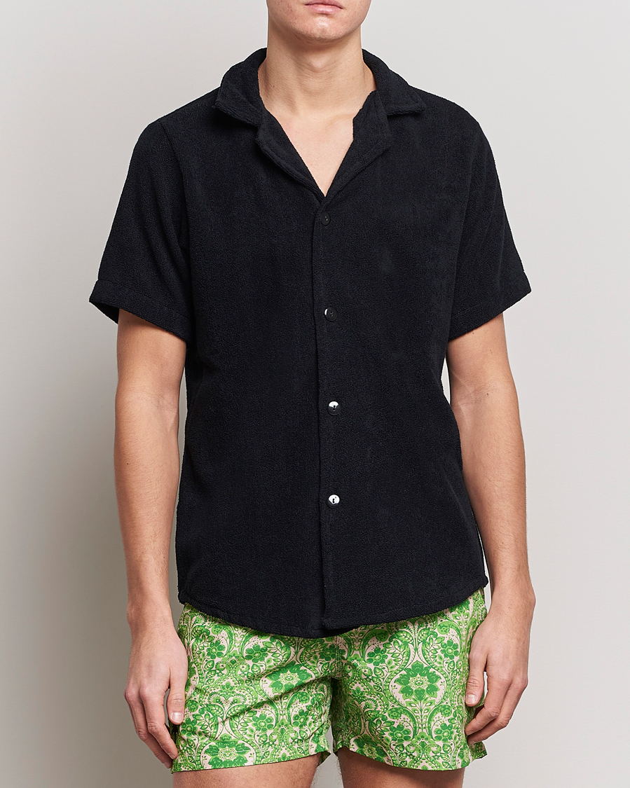 Herren | OAS | OAS | Terry Cuba Short Sleeve Shirt Black