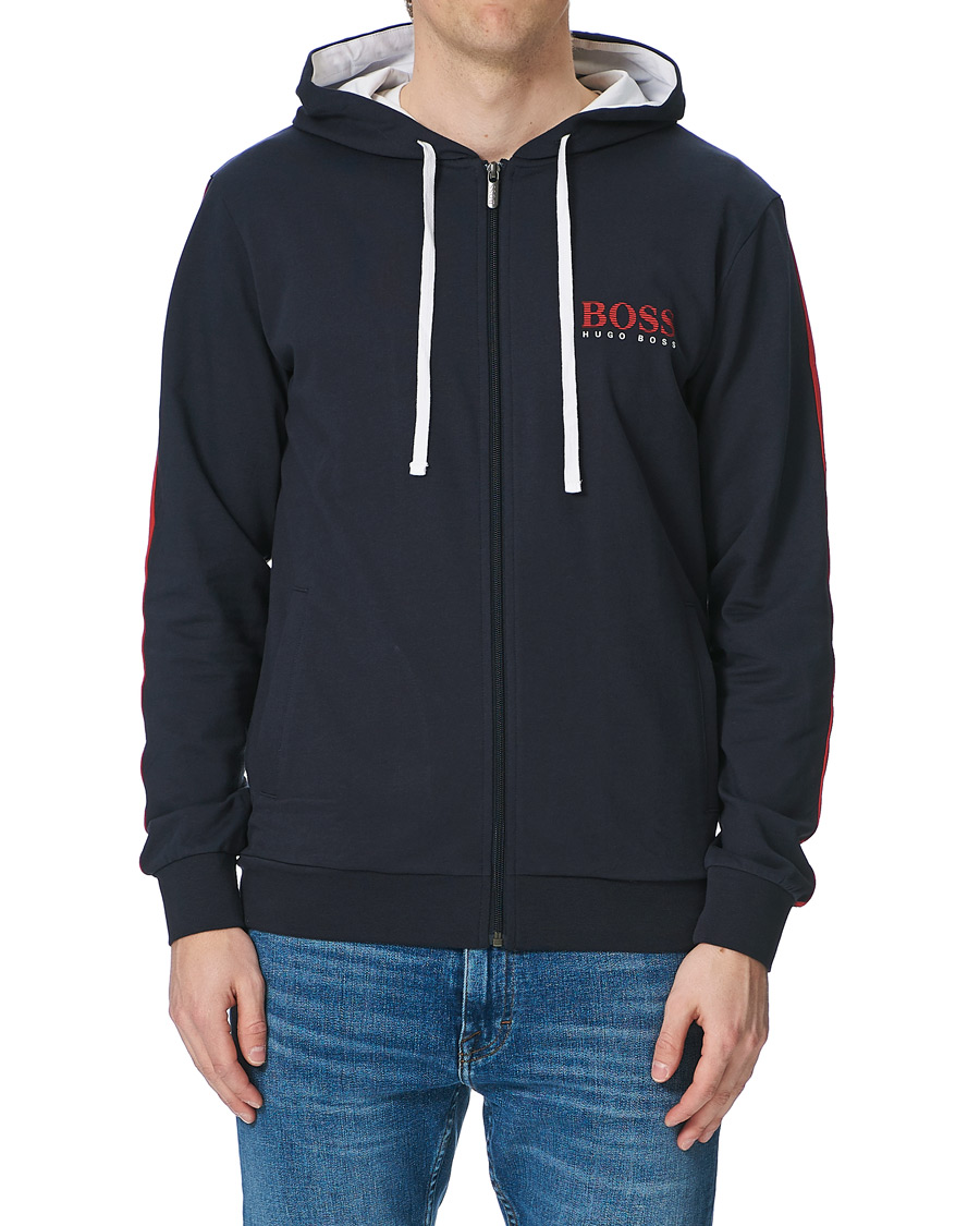 Hugo boss full zip on sale hoodie