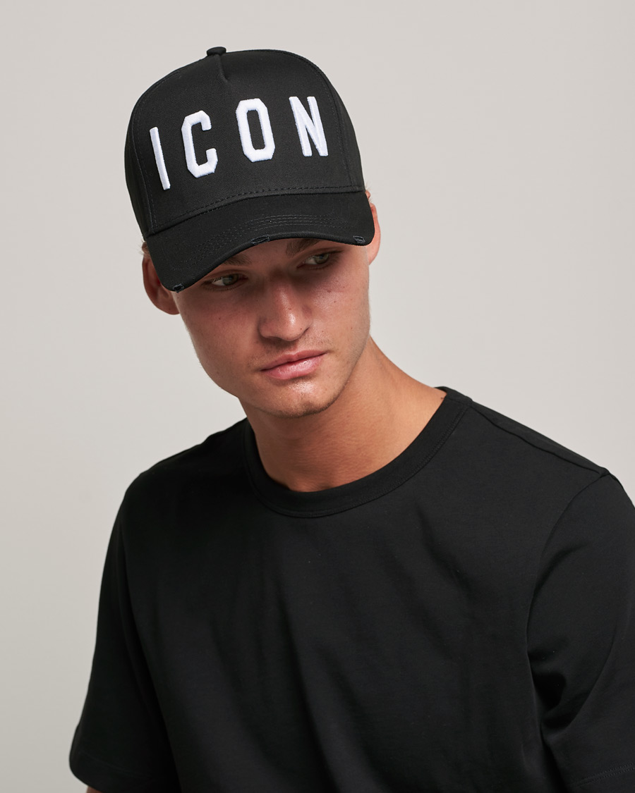 Dsquared2 Icon Baseball Cap Black White