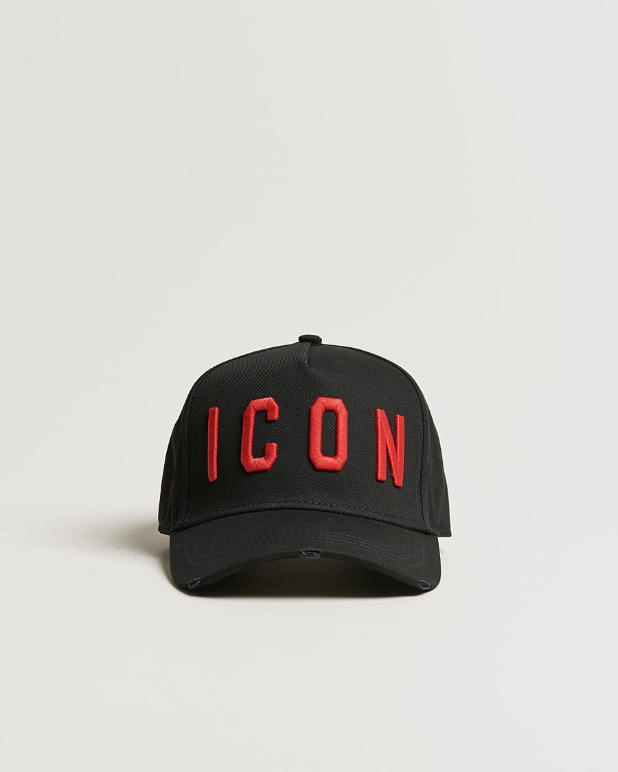 Dsquared2 Icon Baseball Cap Black Red