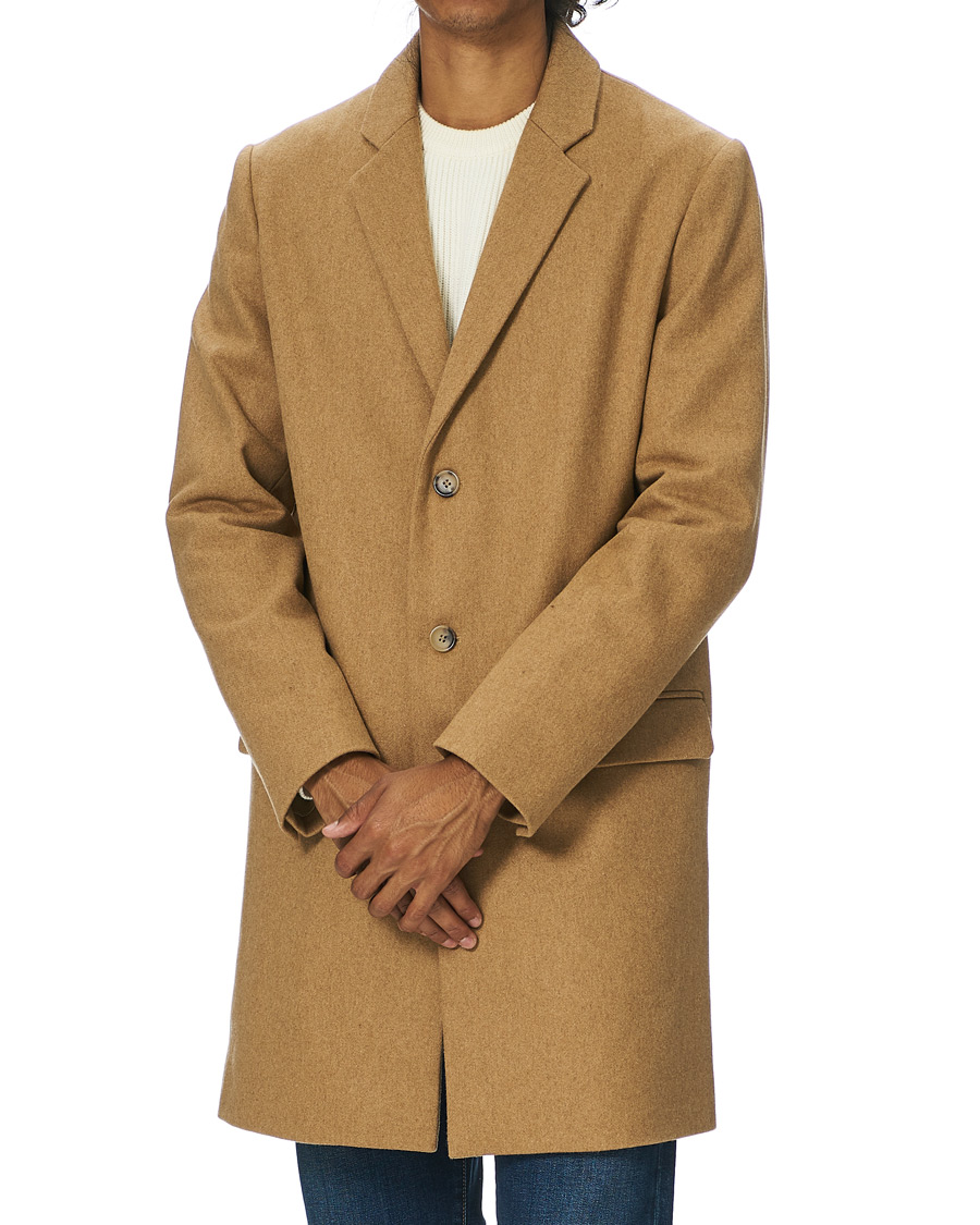 A.P.C. Visconti Wool Coat Camel