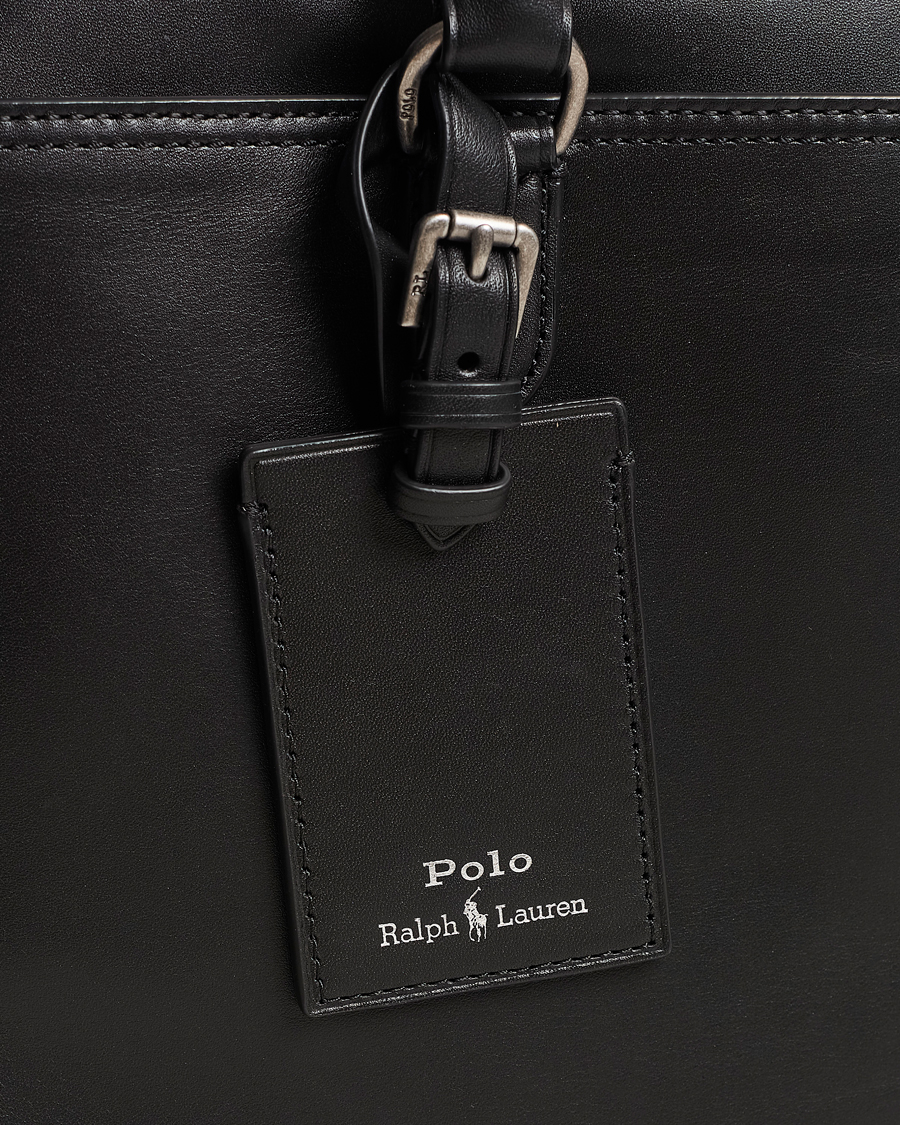 Leather polo store bag