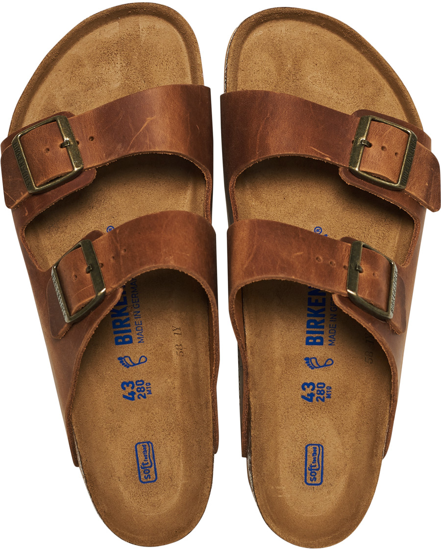 Birkenstock arizona soft footbed oiled nubuck leather online