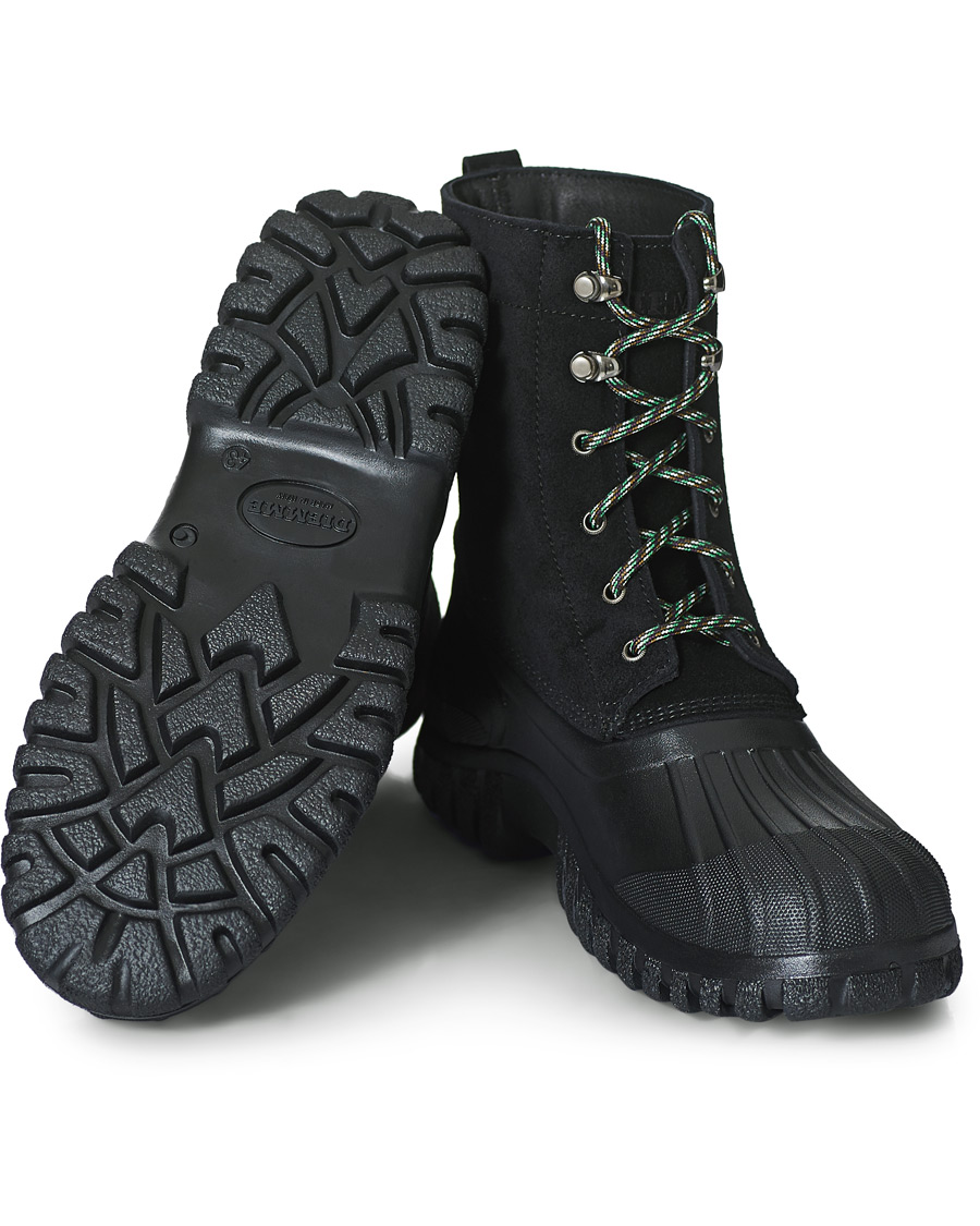 All black duck boots online