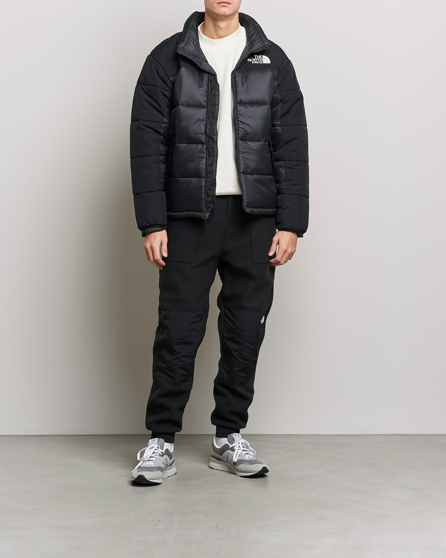 Black north face bubble jacket online