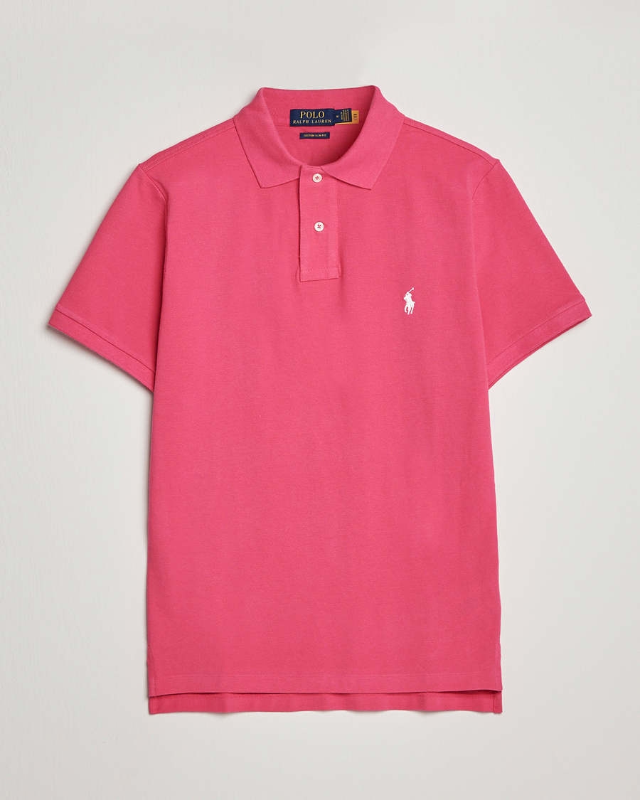 bright pink ralph lauren polo