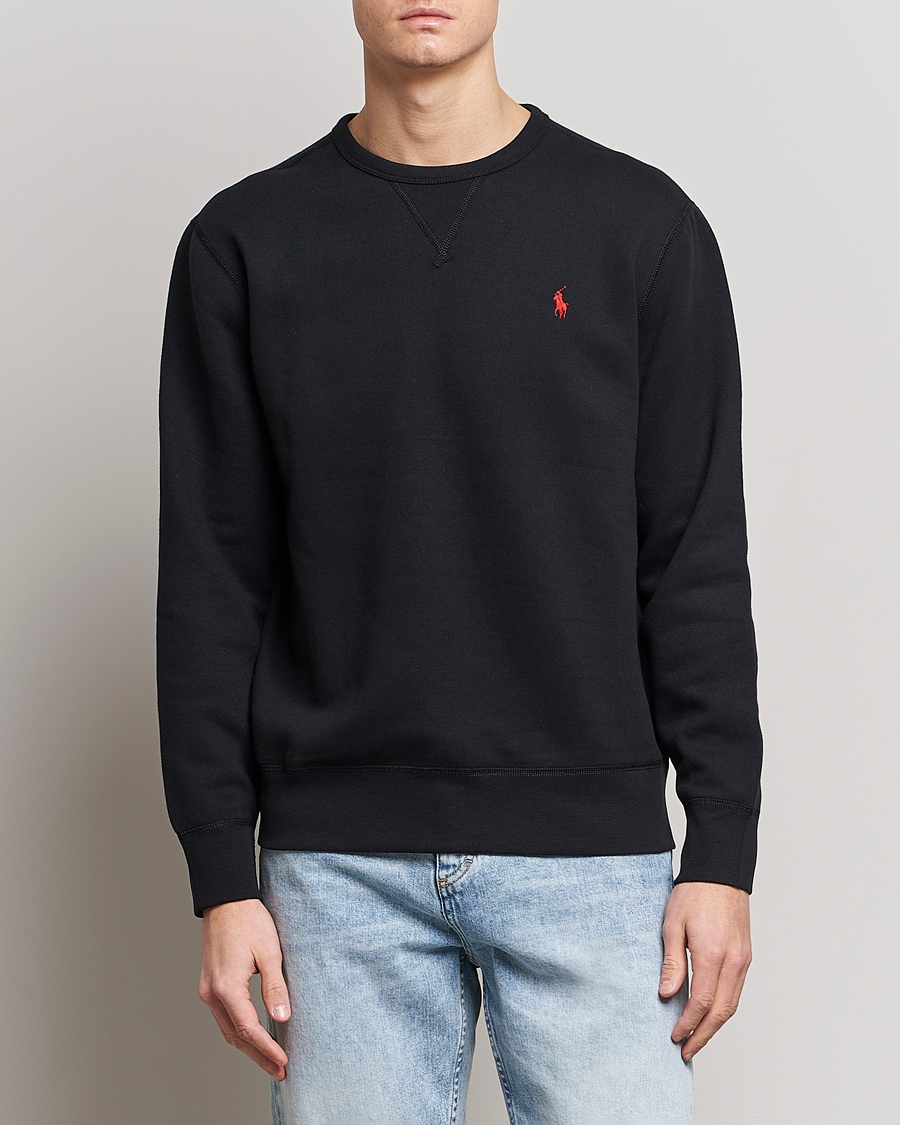 Herren |  | Polo Ralph Lauren | RL Fleece Sweatshirt Polo Black