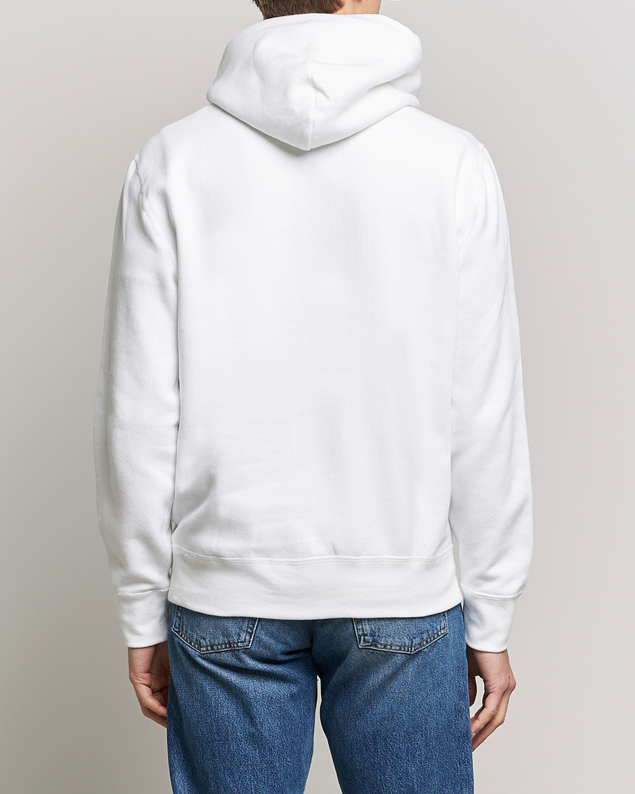 Polo Ralph Lauren RL Fleece Hoodie White