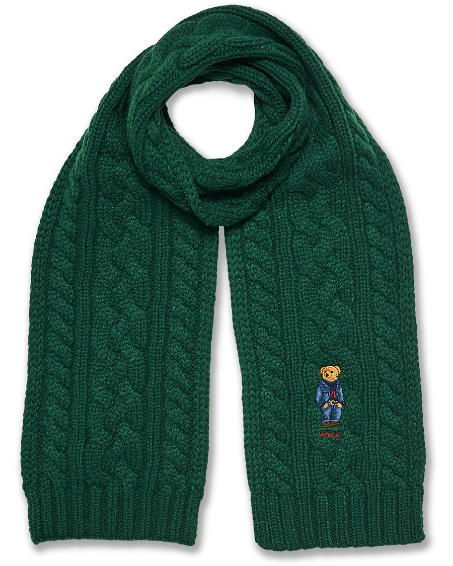 ralph lauren green scarf