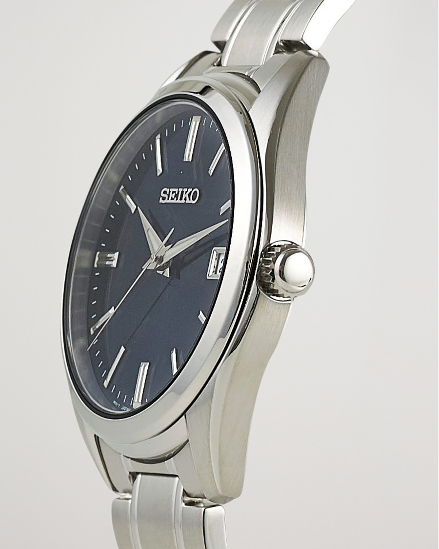 Seiko Sapphire 40mm Steel Blue Dial