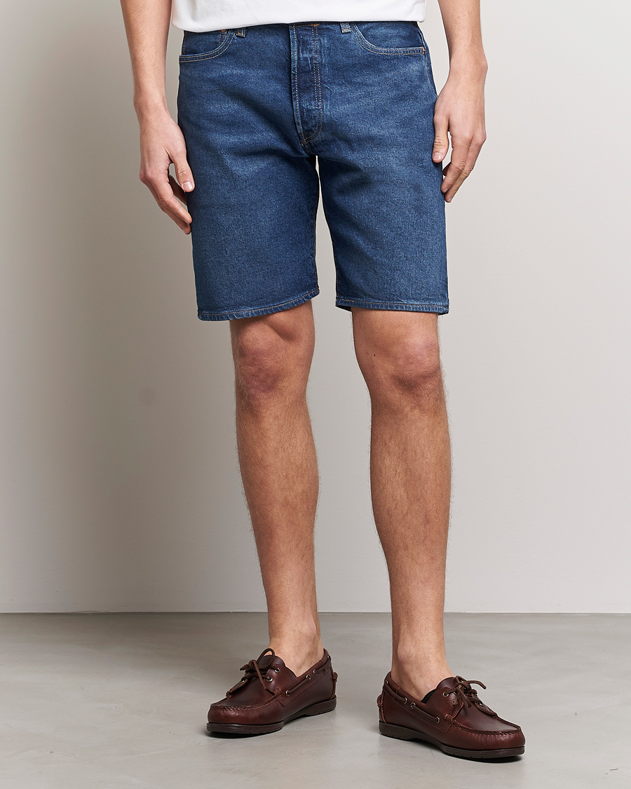 Mens levis 501 hot sale denim shorts