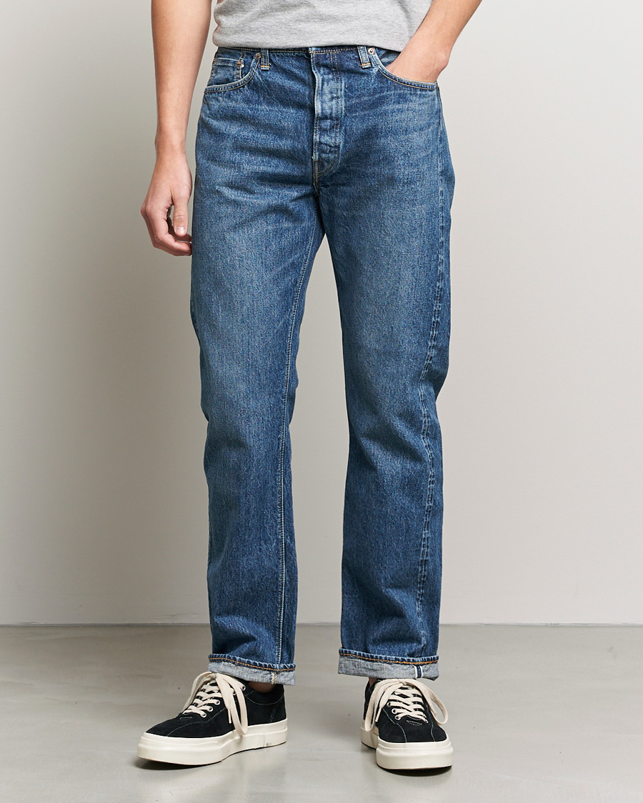 Herren | Straight leg | orSlow | Straight Fit 105 Selvedge Jeans 2 Year Wash