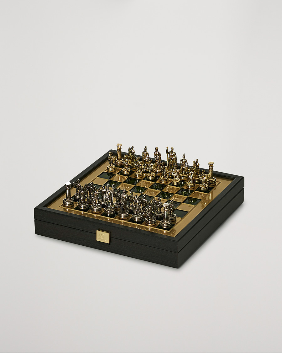 Manopoulos Walnut Chess & Backgammon bei CareOfCarl.de