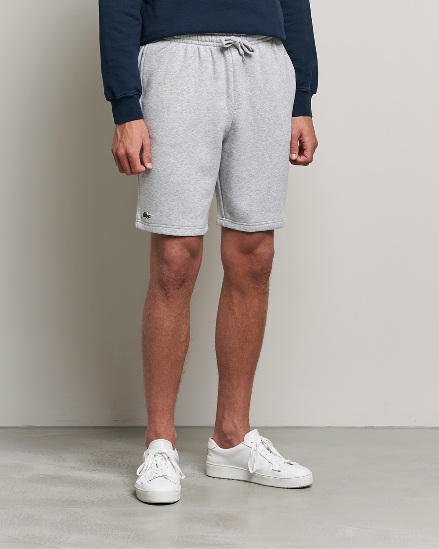 Lacoste hot sale shorts grey