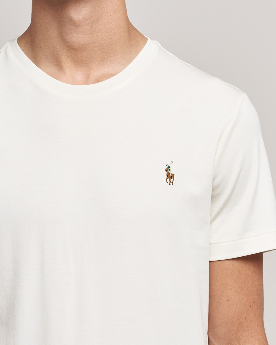 Polo Ralph Lauren Luxury Pima Cotton Crew Neck T-Shirt Clubhouse