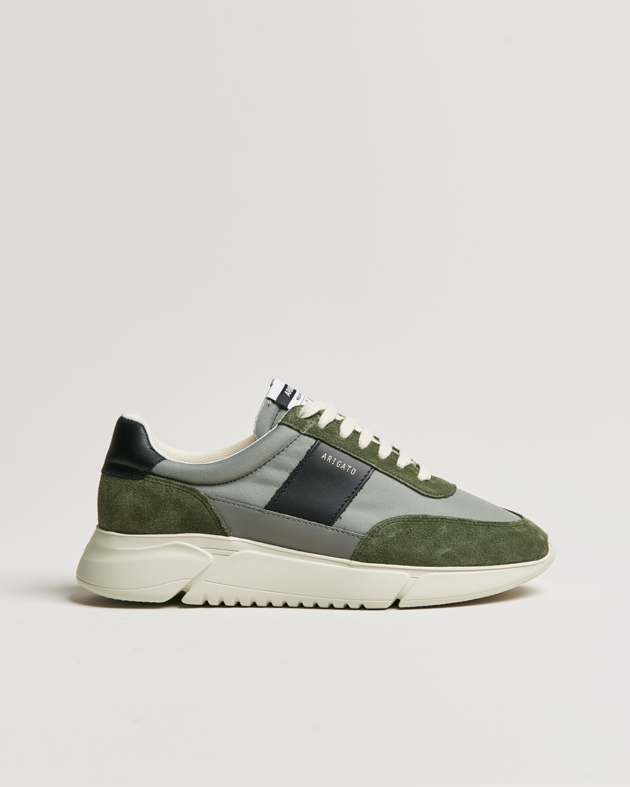 Axel Arigato Genesis Vintage Runner Sneaker Dark Green