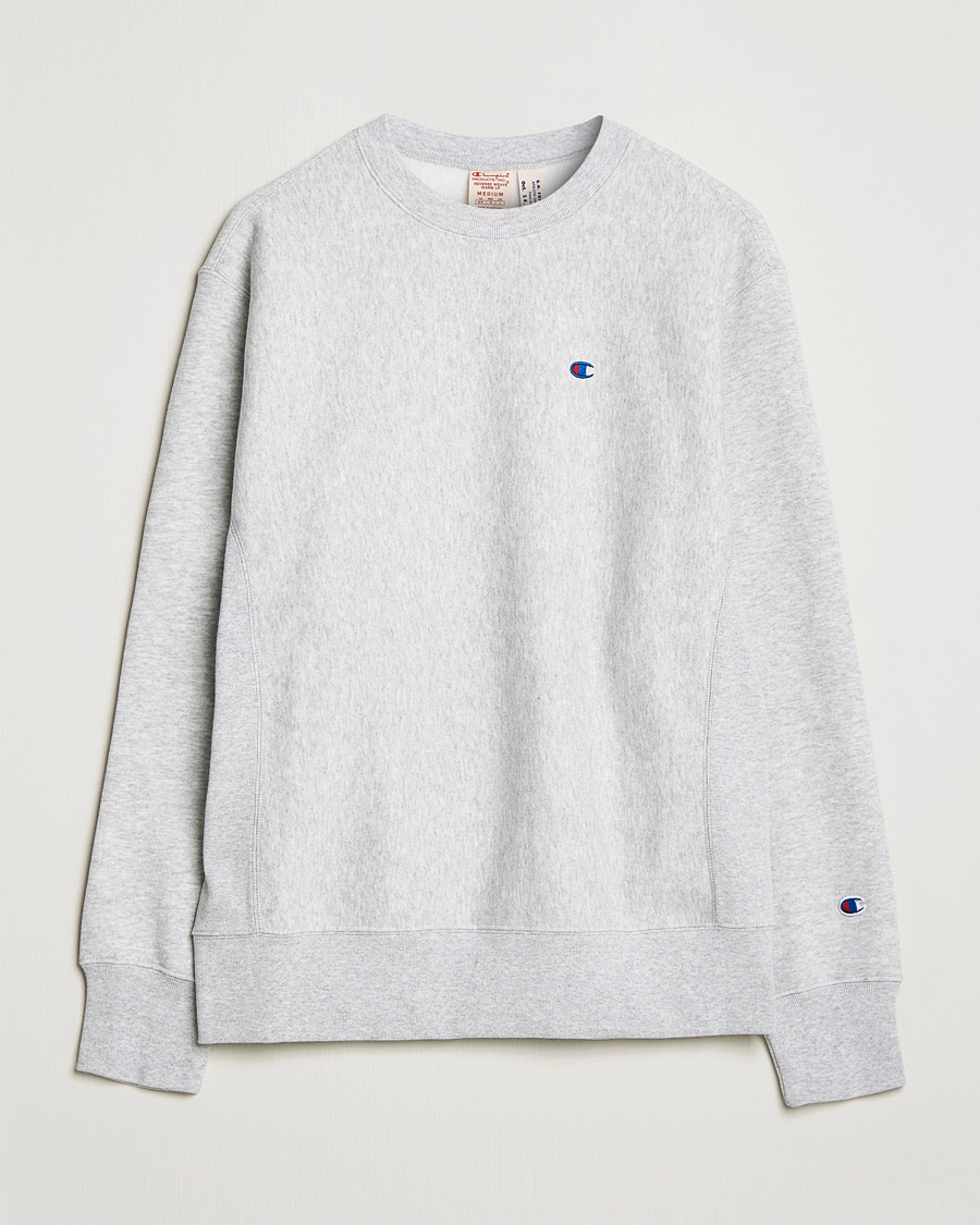 Champion sweater weiß on sale grey