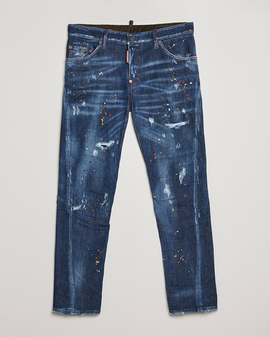 Dsquared2 Sexy Twist Jeans Deep Blue Wash