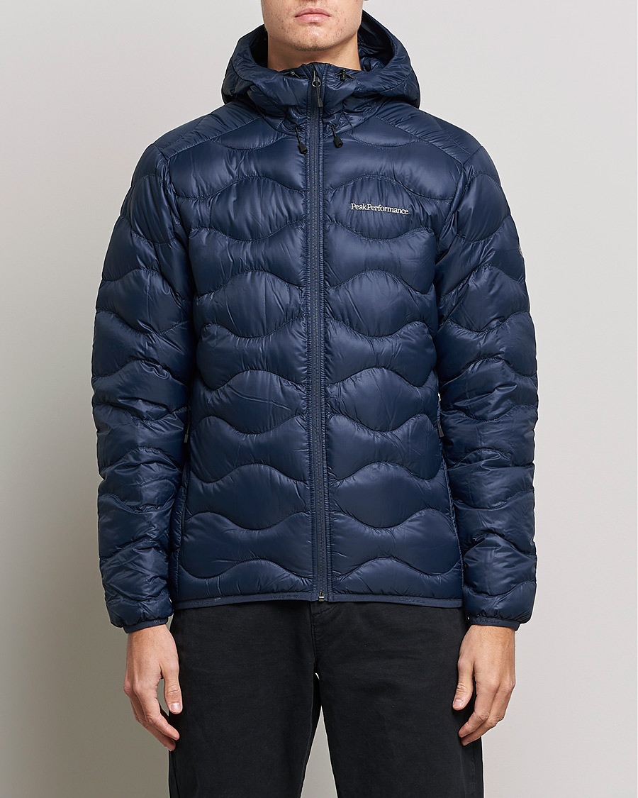 Herren | Peak Performance | Peak Performance | Helium Down Hooded Jacket Blue Shadow