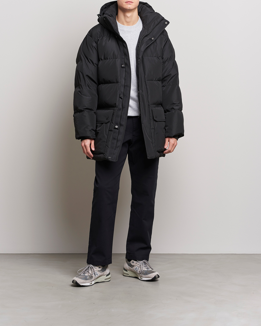 Black peak coat online