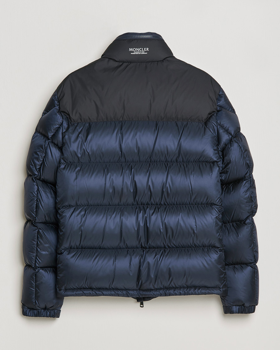 Moncler Peuplier Down Jacket Black Navy bei Care of Carl