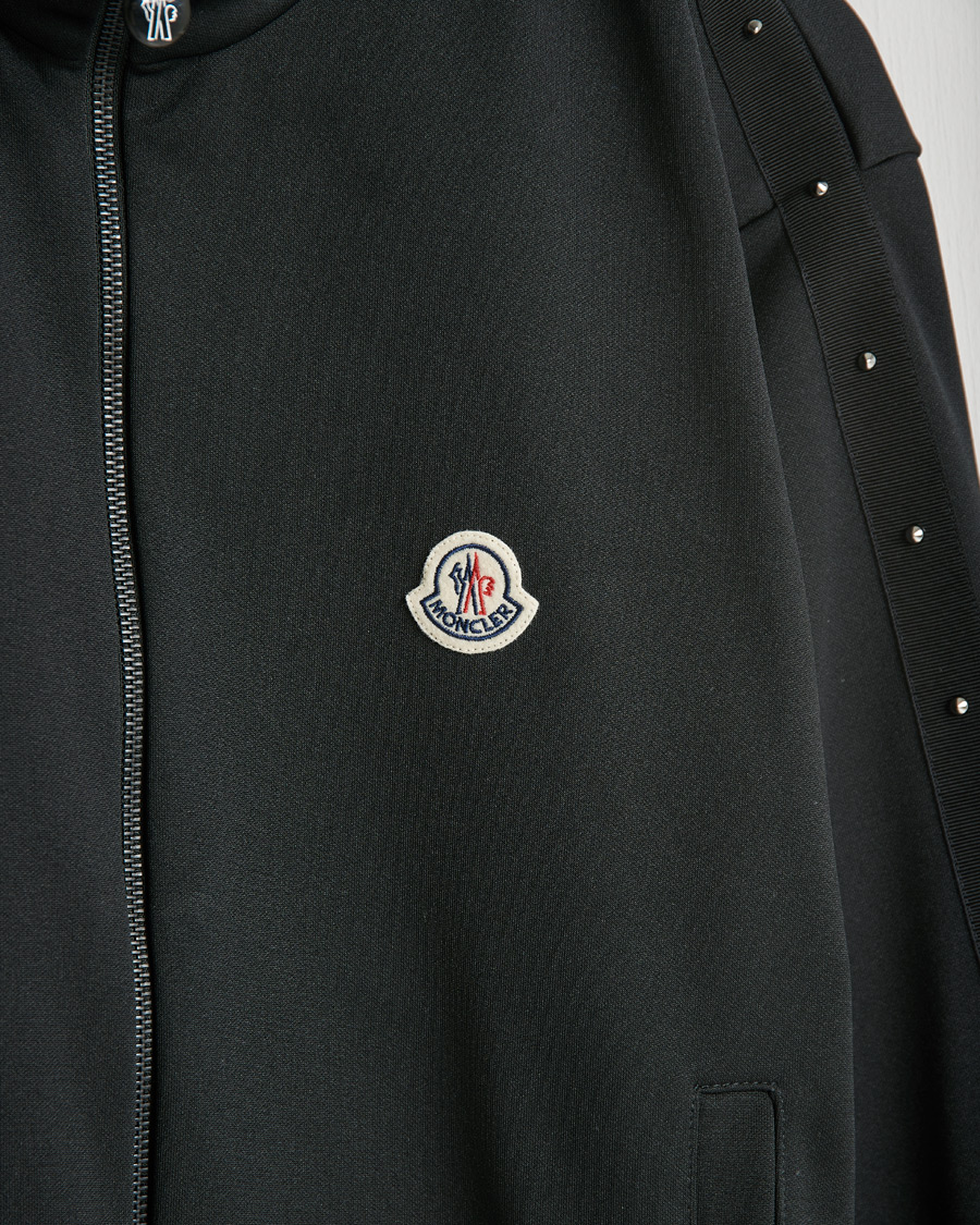 moncler cardigan jacket black