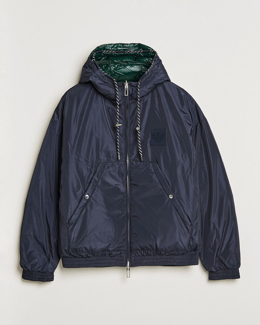 Emporio Armani Down Puffer Jacket Green Black