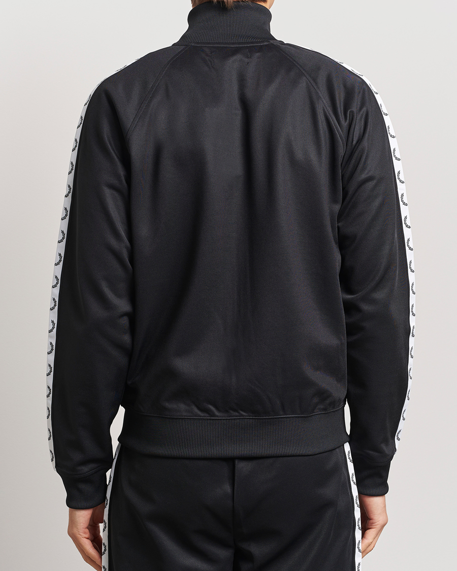 Fred Perry Taped Track Jacket Black bei Care of Carl